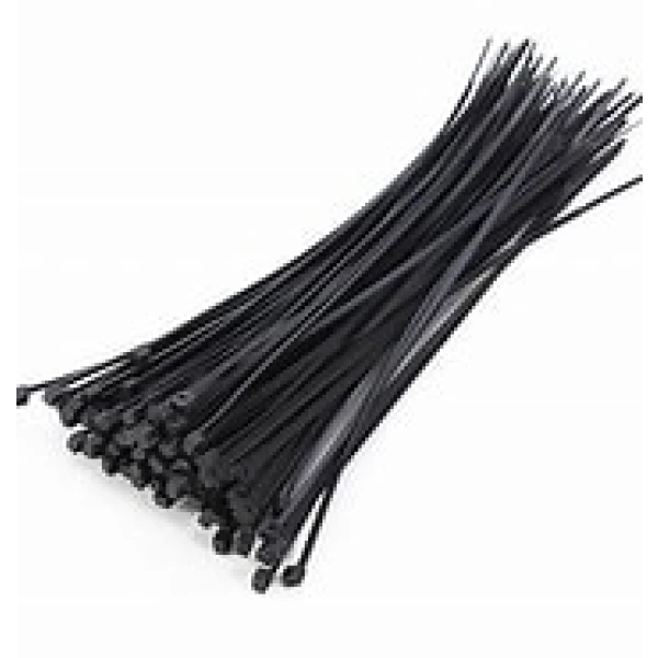 Amarra Plastica 7.6mm X400mm Negra